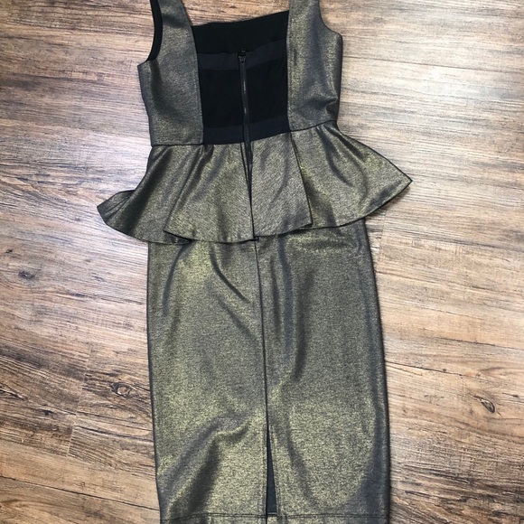 Alice and Oliva bronze dress. - Picture 2 of 7